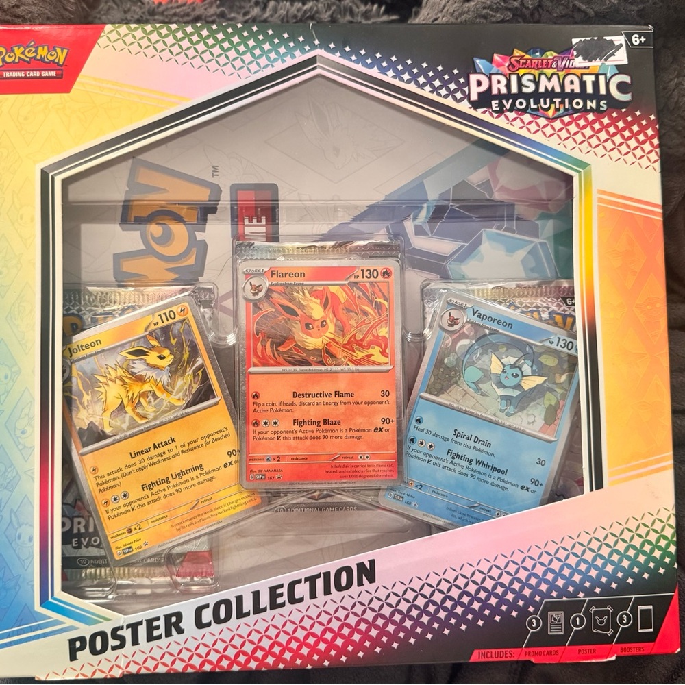 Pokemon Prismatic Evolutions poster bundle  Set
